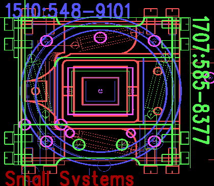 Microstage design for Array Tech's second generation camera